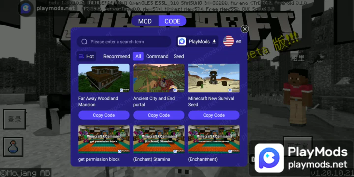 Download Minecraft MOD APK v1.20.60.21 (Mod Menu) for Android