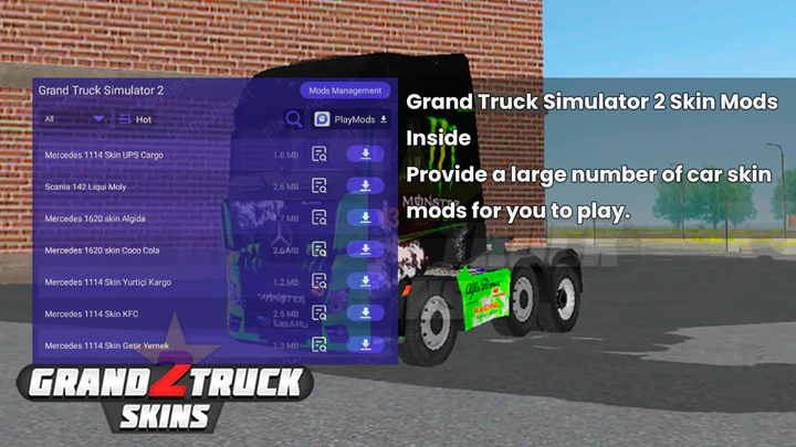 Exemplos Skins para Download – Grand Truck Simulator, Skins Grand Truck  Simulator 2
