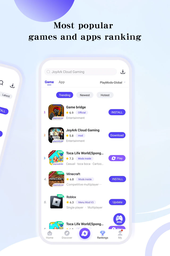 Playmods - A Free and Easy Mobile Game Platform with Tons of Game Mods