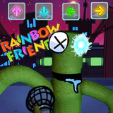 Green Rainbow Friends FNF Mod APK برای دانلود اندروید