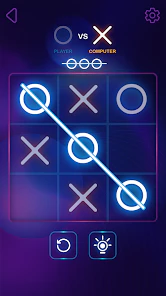 Stream Glow Tic Tac Toe APK: The Best AI for a Puzzle Game on