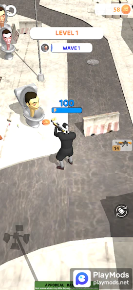 Download Skibidi toilet game online mod APK v11 For Android