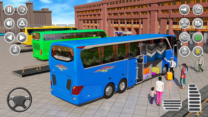 Download do APK de Voando Ônibus Simulador Jogos para Android