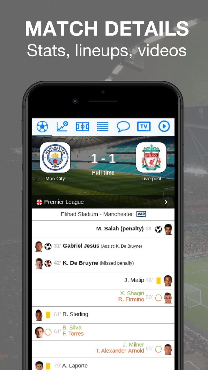 Scores for Jupiler Pro League - Belgium APK + Mod for Android.