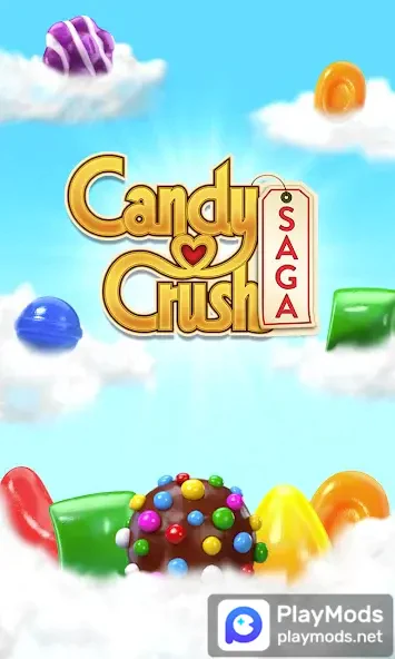 Candy Crush Saga MOD APK v1.267.0.2 (Unlocked All Levels/ Unlimited  Money/Move) 
