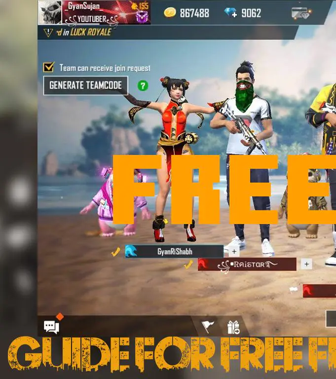 Guide For Free-Fire 2019 : skills and diamants .. APK for Android Download