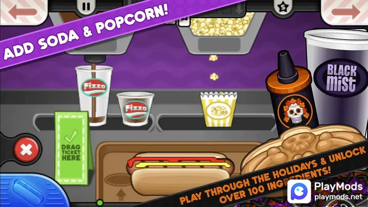 Download Papa s Hot Doggeria HD MOD APK v1.1.1 (Unlimited Money) for Android