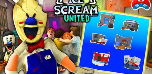 Baixe e jogue Ice Scream United: Multiplayer no PC e Mac (emulador)
