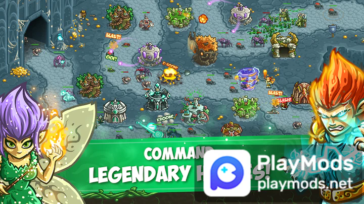 Kingdom Rush v5.8.02 MOD APK (Unlimited Money, Menu) Download