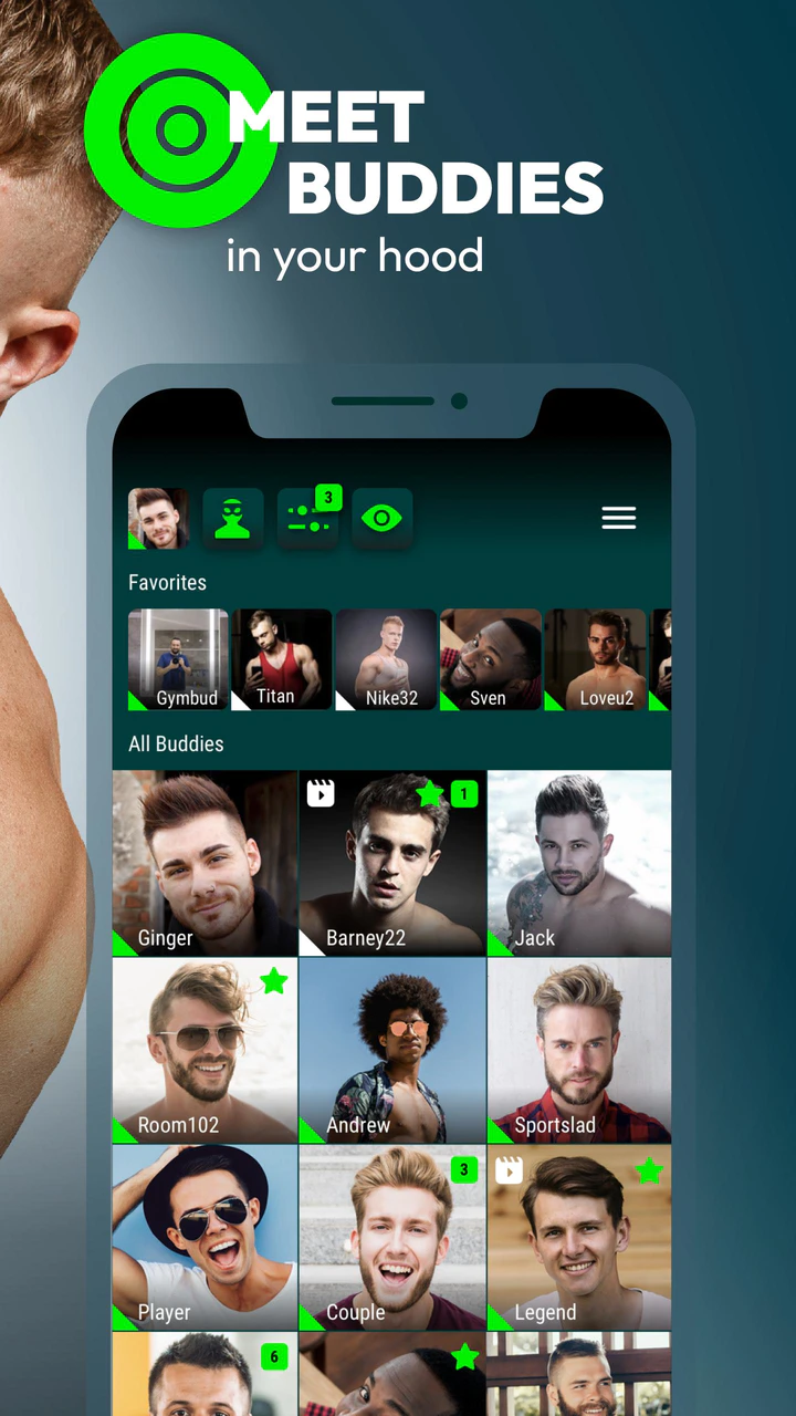 Скачать BUDDY: Gay kinky chat & videos APK v8.0.75 для Android