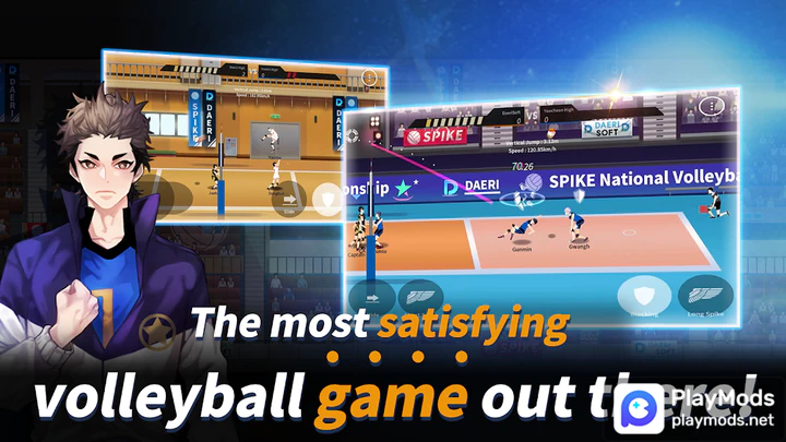 the spike volleyball mod apk sss｜TikTok Search