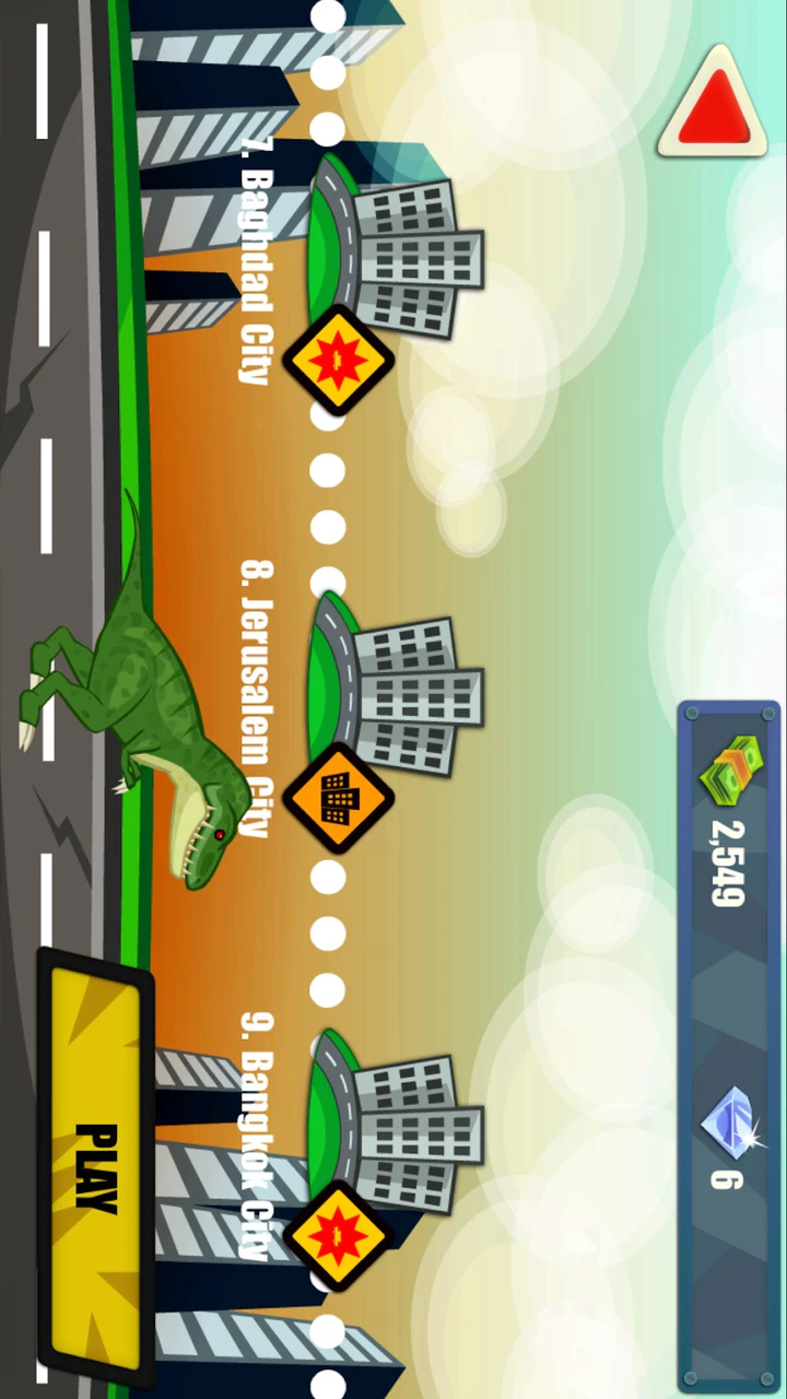 Jurassic Dinosaur City Rampage para Android - Download