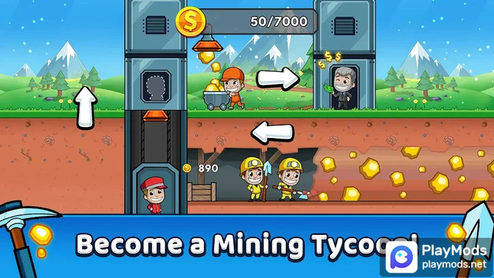 Idle Miner Tycoon iOS, Android game - ModDB