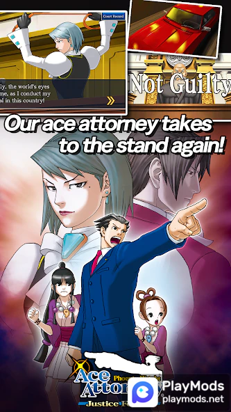 Ace Attorney: Dual Destinies v1.00.02 APK Patched Download for Android