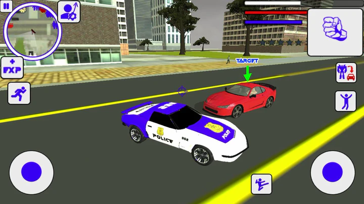 Robot Hero Police Car Transform Racing & Shooting Game: Kill