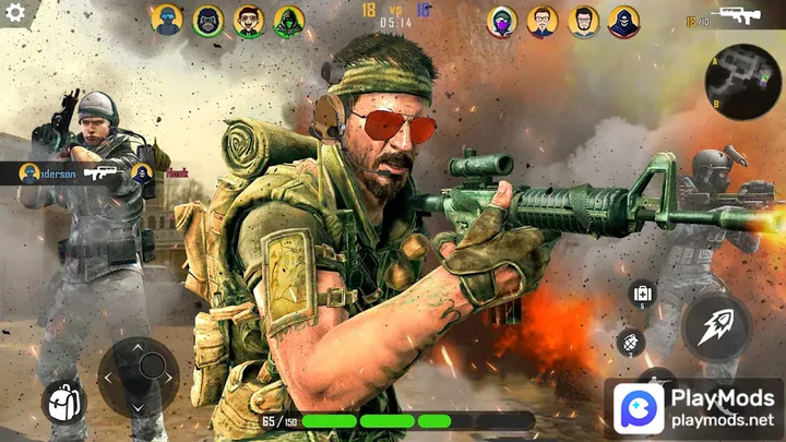 Call of FPS Shooting Modern Sniper Duty Ops Ver. 3 MOD APK, GOD MODE, DUMB ENEMY