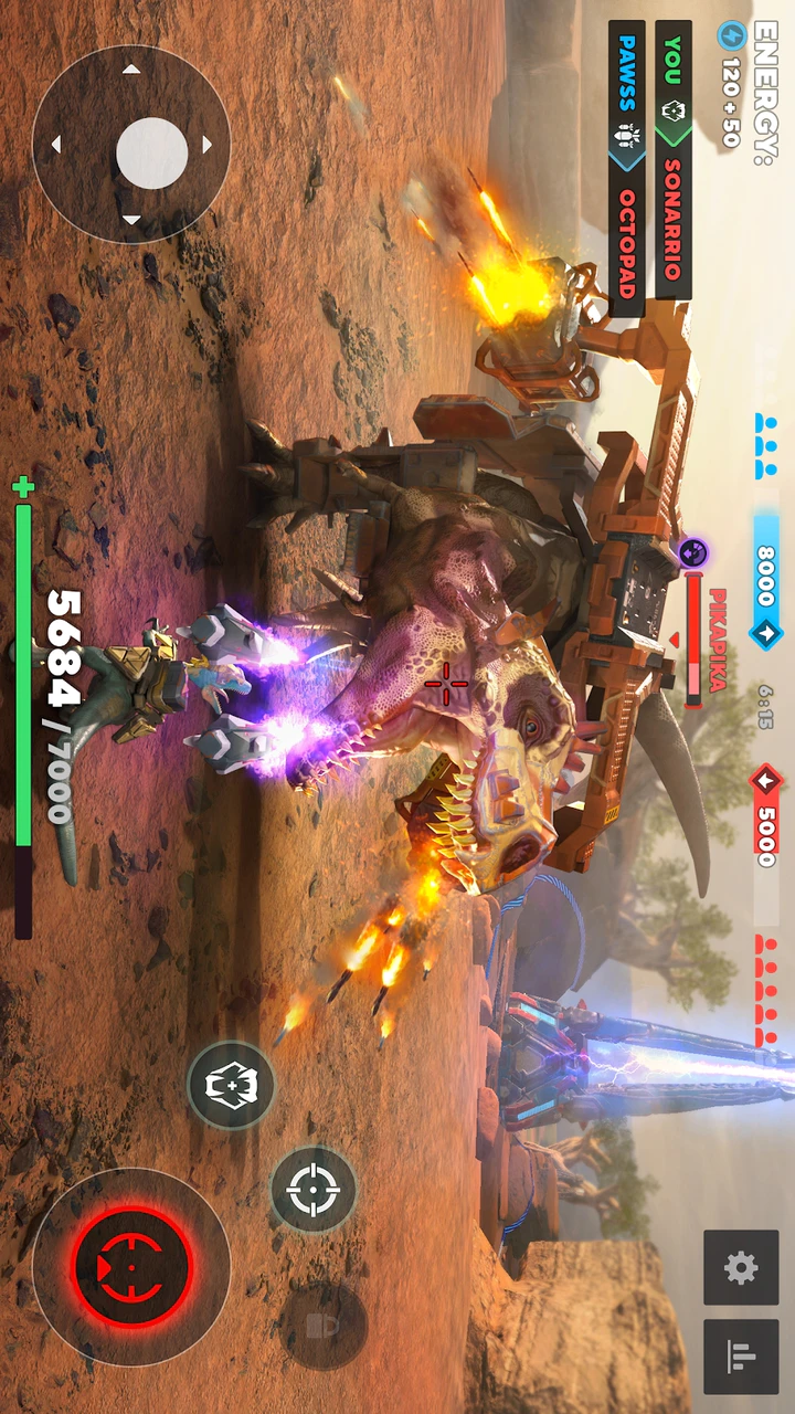 Скачать Dino Squad: Dinosaur Shooter MOD APK v0.23.1 (Спидхак) для Android