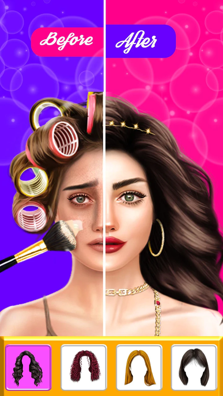 Baixe o Boneca da moda jogos de vestir MOD APK v1.0.62 para Android