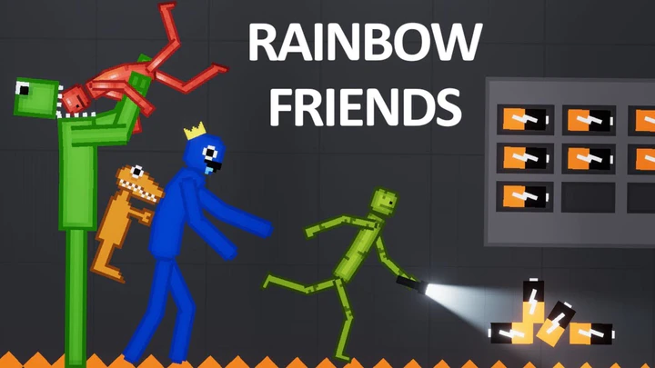 App FNF vs Red Rainbow Friends Mod Android game 2022 