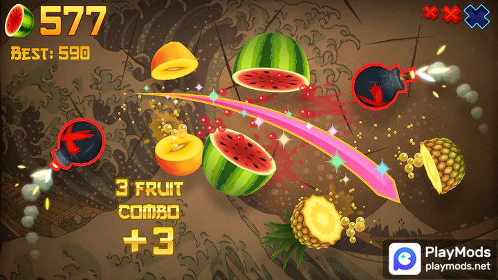 Download Fruit Ninja Classic MOD APK v3.1.2 (Mod Menu) for Android
