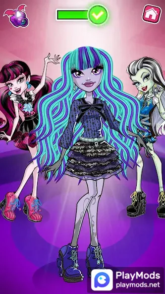 Salão de Beleza Monster High v4.1.25 Apk Mod [Tudo Desbloqueado]