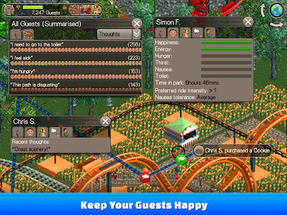 Roller Coaster Tycoon Classic APK + MOD Unlocked Free Download
