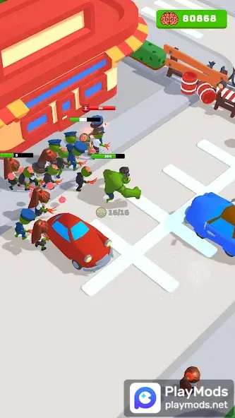Infection Town of Zombies v0.0.2 MOD APK 