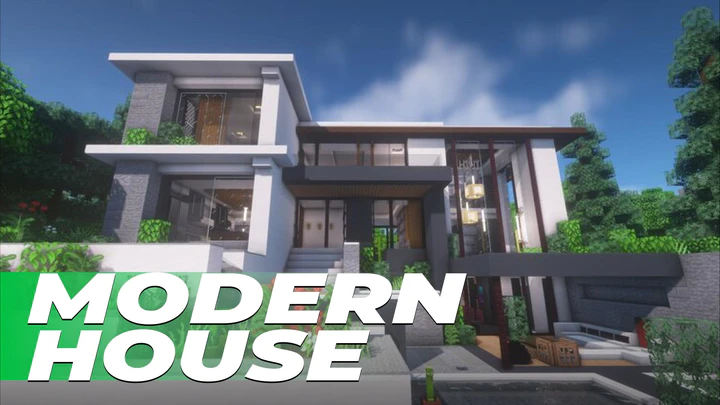 Casas Modernas :: Minecraft-construcoes9