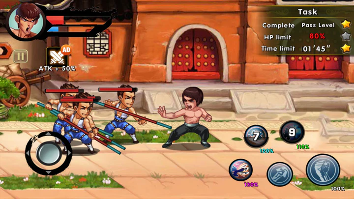 Street Kungfu : King Fighter MOD APK 1.12 (Money) Android