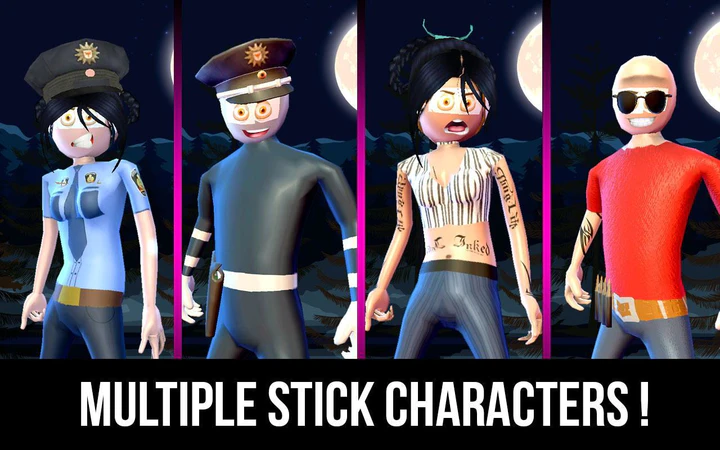 Download Stickman Street Fighter : Stick Fight War MOD APK v1.1.3 for  Android