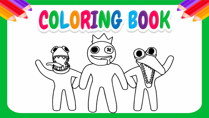 Rainbow Friends Coloring Book APK for Android Download