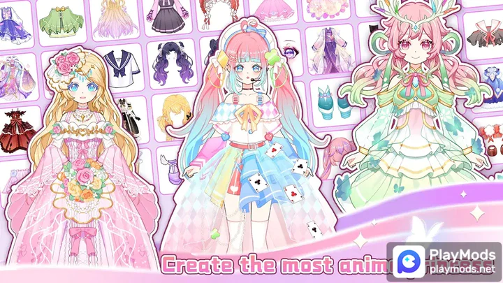 Anime Princess 2：Dress Up Game MOD APK v2.0.1 (Get rewarded for