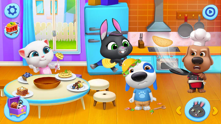 My Talking Tom Friends MOD APK v3.1.2.9870 Unlimited Money