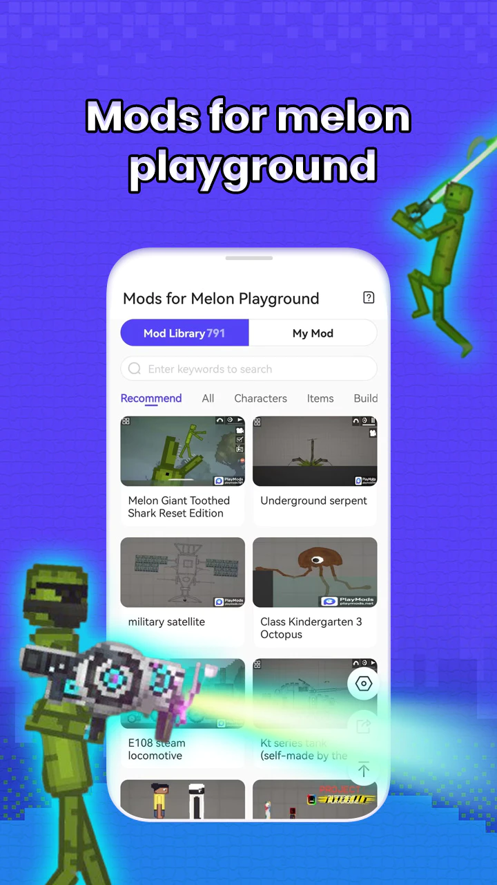 App Mods for Melon Playground Android app 2022 