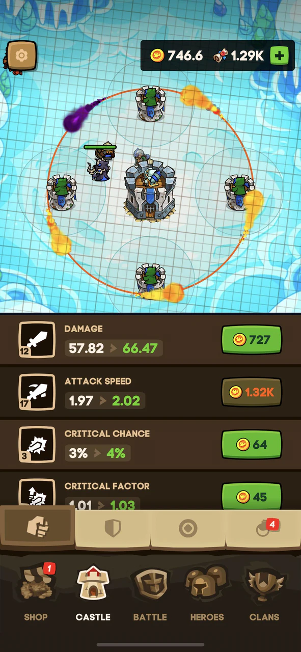 Download The Tower - Idle Tower Defense (MOD - Unlimited Money