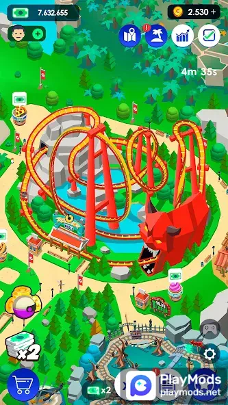 Download & Play Idle Theme Park Tycoon on PC & Mac (Emulator)