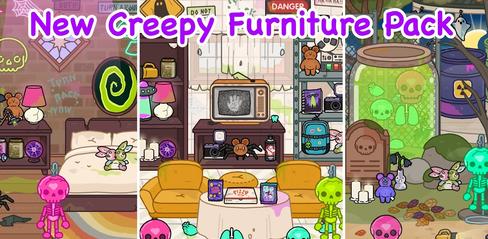 Toca Life World Mod Apk v1.56 Update 124+ New Furniture in Fluffy Friends  House