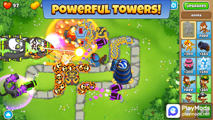 Bloons TD 6 APK MOD v40.2 (Mod Menu + Dinheiro infinito) Download