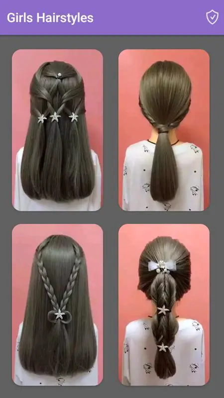 One side hair style (Hairstyles for girls) APK für Android herunterladen