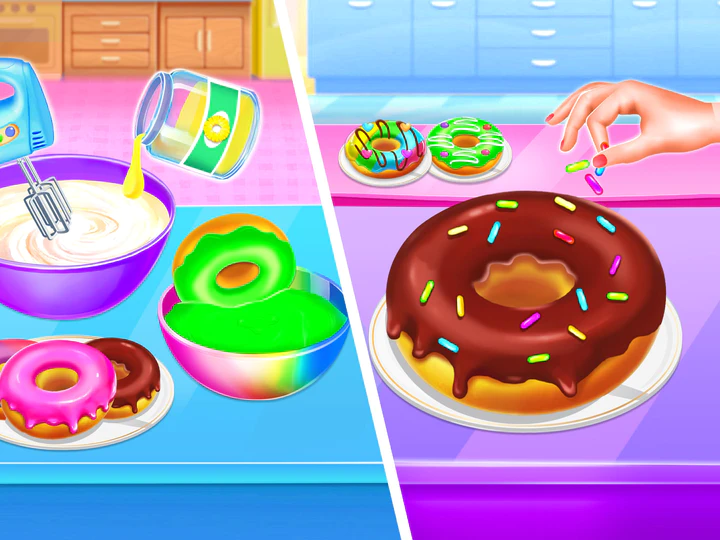 Cake Maker Jogo de Culinária de Donut versão móvel andróide iOS apk baixar  gratuitamente-TapTap