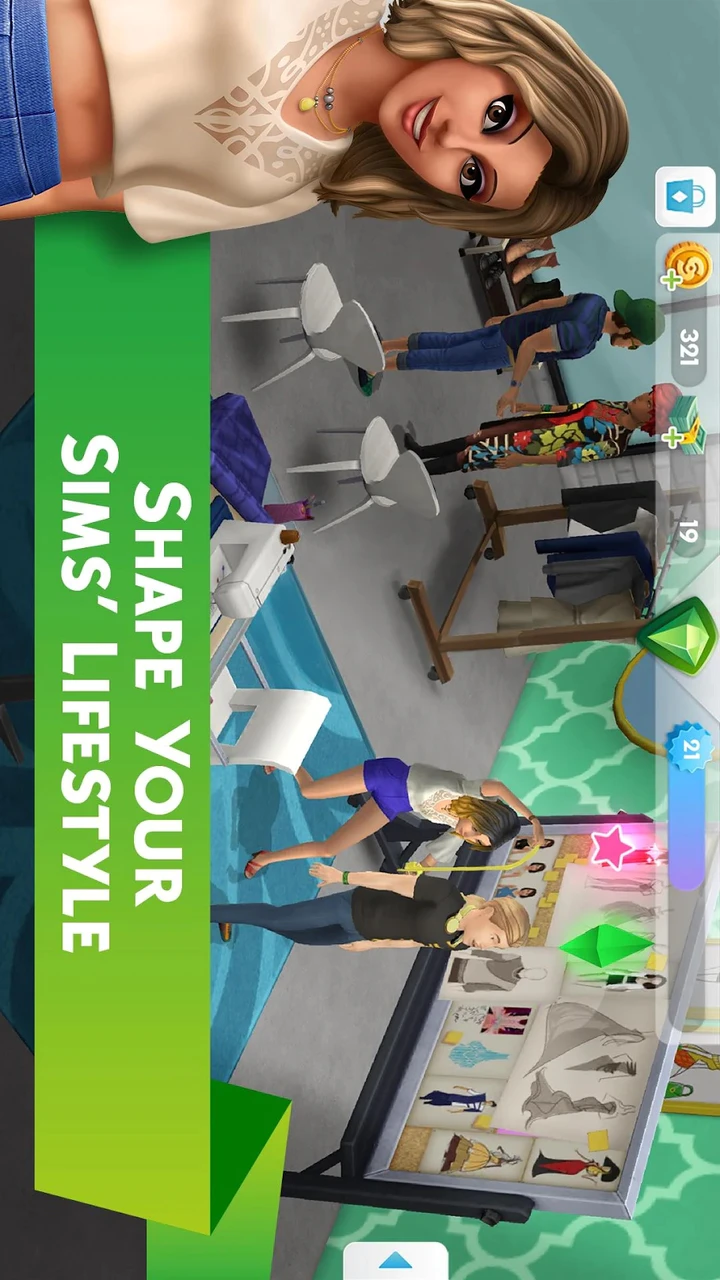 Download The Sims™ Mobile v42.1.3.150360 (Mod, Unlimited Money) for android
