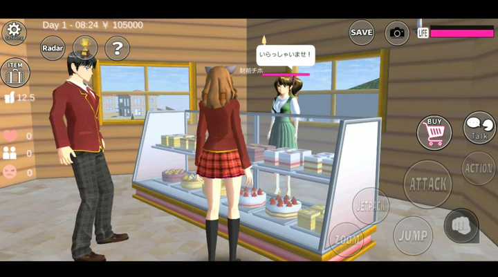 Sakura Kawaii Girl Anime Run APK + Mod for Android.
