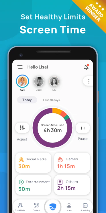 Screen Time - Parental Control APK + Mod for Android.