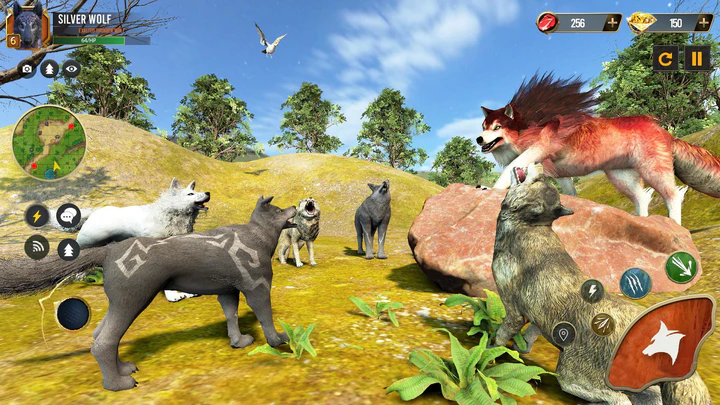 Download do APK de Jogo de Sobrevivência em Caça Animal - Wolf Sim para  Android