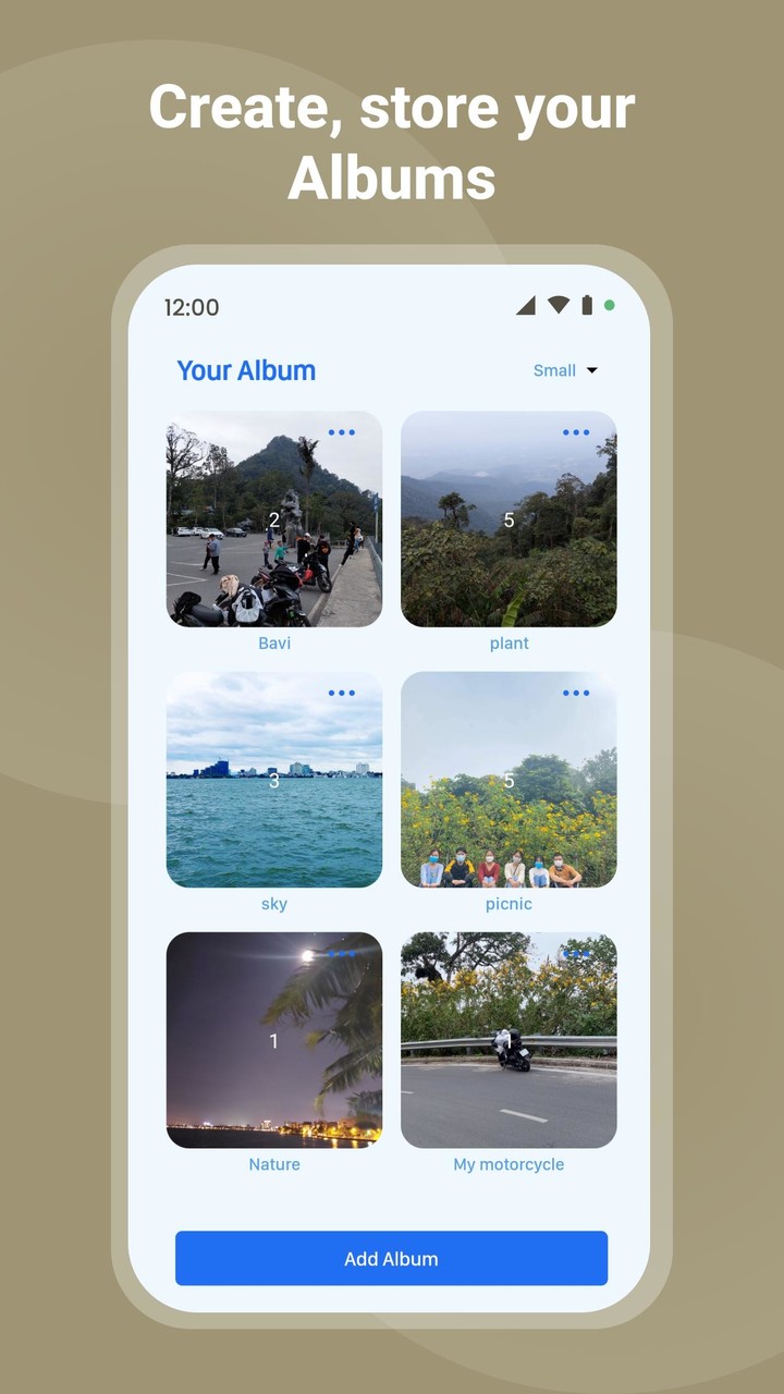 Simple photo widget