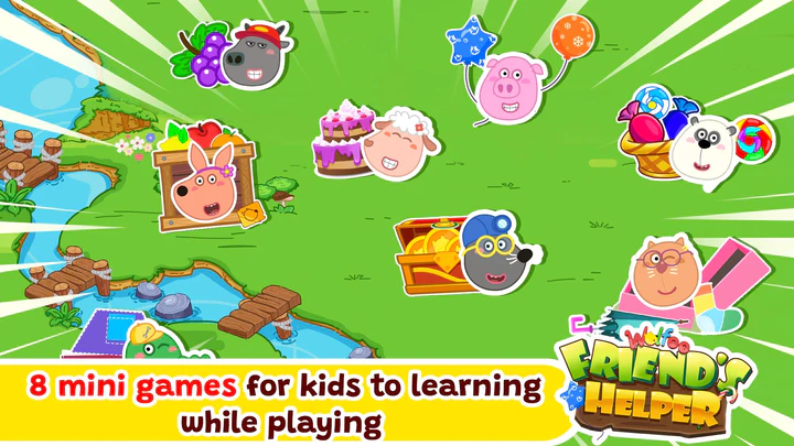 Download do APK de Wolfoo: Kids Learn About World para Android