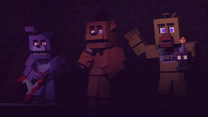 CapCut_animatronics se mexendo sozinhos fnaf