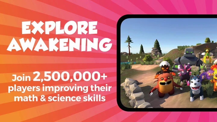 Legends of Learning on X: 👉🏽 Prevent learning loss with Awakening.  Students will be able to collect powerful creatures known as beasties,  explore new territories, and reinforce the #stem content they've learned.