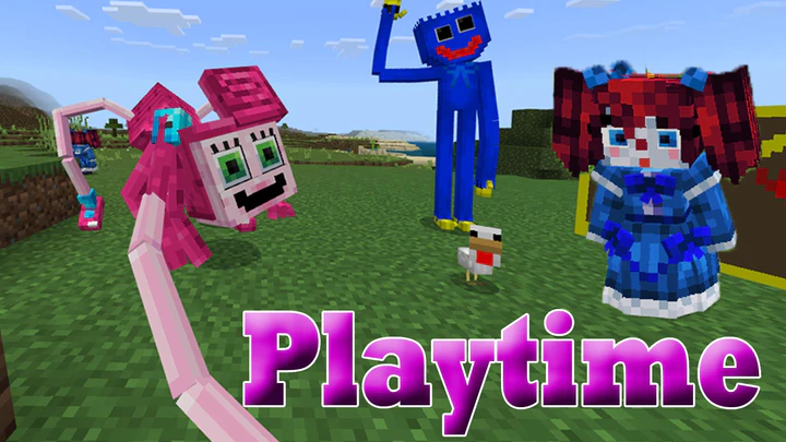 Poppy Playtime: Angered Mommy long legs Minecraft Skin