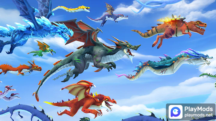 Download Dragons Evolution MOD APK 2.5.0 (Active Boost)